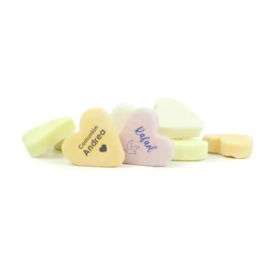 Caramelos de fruta personalizados para comunión