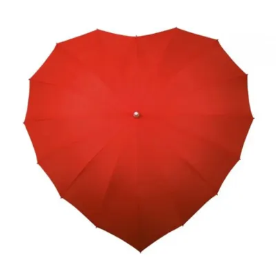 Paraguas corazón para detalles de boda