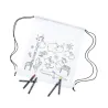 Mochila para pintar con ceras de colores para comunión