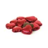 Corazones de chocolate