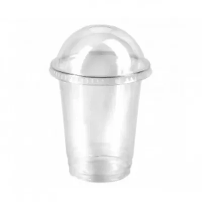 Copa de Plástico con Tapa