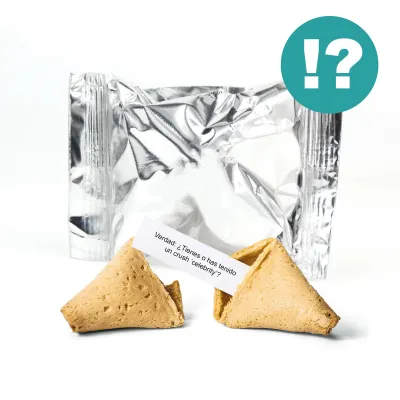 Galletas de la Suerte Verdad o Reto