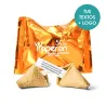 Pack 300 Galletas de la Suerte Personalizadas con 1 Color en el Envoltorio