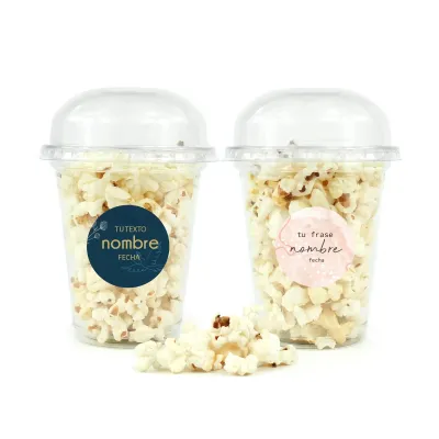 Copa con Palomitas para Comunión