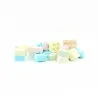 Bloques de Caramelo Candy Blox en Bote Personalizado para Comunión contenido Bloques de Caramelo Candy Blox en Bote Personalizado para Comunión contenido