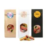 Ladrillos de Gominola en Bolsita Kraft Personalizada para Detalles de Comunión tres bolsas