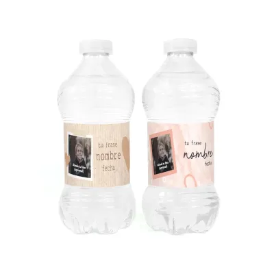 Botellas de Agua Personalizadas para Comunión