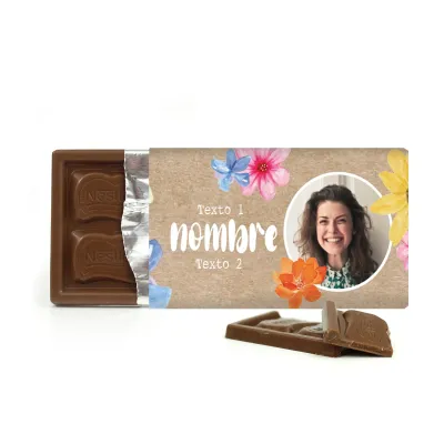 Chocolatina Nestlé Personalizada para Detalle de Cumpleaños