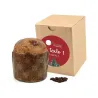 Panettone en Cajita Kraft Personalizada para Navidad