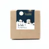 Cultivo de Semillas de Arbolito de Navidad en Cajita Kraft Personalizada frontal