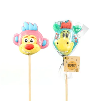 Piruleta de Animales para Cumpleaños