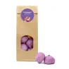 Nubes Violeta en Bolsita Kraft Personalizada para el Día de la Mujer 8M una bolsa