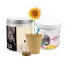 Cultivo de Girasol en Lata Personalizada para Comunión