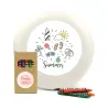 Frisbee para Pintar con Ceras para Detalle de Comunión Frisbee para Pintar con Ceras para Detalle de Comunión