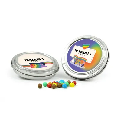 Caviar de Chocolate en Latita Personalizada para el Día del Orgullo