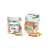 Bote PET Alto con Gominolas Arcoíris para el Día del Orgullo diseño 4 Bote PET Alto con Gominolas Arcoíris para el Día del Orgullo diseño 4