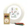 Frisbee para Colorear con Ceras para Detalle de Bautizo Frisbee para Colorear con Ceras para Detalle de Bautizo