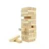 Juego de Habilidad Jenga con Personalización para Boda contenido