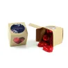 Corazones de Chocolate en Cajita Cubo Corazón para Boda tumbada Corazones de Chocolate en Cajita Cubo Corazón para Boda tumbada