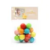 Bolas de Chicle en Bolsita Personalizada para Bautizo frontal