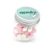Mini Nubes de Colores en Bote Personalizado Detalle Baby Shower frontal
