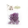 Caramelos Violetas en Bolsita Personalizada para Boda frontal