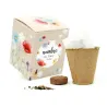 Kit de Cultivo Mix de Flores en Cajita Personalizada para Comunión