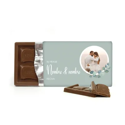 Chocolatina Nestlé Personalizada para Detalles de Boda