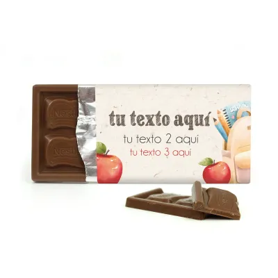 Chocolatina Nestlé Personalizada para Eventos Escolares