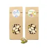 Bolsita Kraft Pistachos como Regalos para Detalles de Boda diseño 2