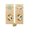 Bolsita Kraft Pistachos como Regalos para Detalles de Boda diseño 3