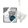 Marcapáginas Mariposa con Tarjeta Personalizada para Comunión