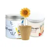 Cultivo de Girasol en Lata Personalizada para Eventos Escolares