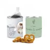 Pretzels en Latita Personalizada para Detalles de Boda Pretzels en Latita Personalizada para Detalles de Boda