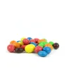 Cacahuetes Cubiertos de Chocolate de Colores para Bautizo contenido
