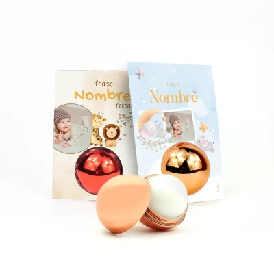 Bálsamo Labial Personalizado para Bautizo