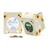 Kit de Cultivo Girasoles en Cajita Decorada y Personalizada para Cumpleaños frontal