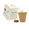 Kit de Cultivo Mix de Flores en Cajita Decorada y Personalizada para Cumpleaños trasera