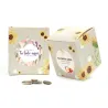Kit de Cultivo Girasoles en Cajita Decorada y Personalizada para Eventos Escolares frontal