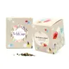 Kit de Cultivo Mix de Flores en Cajita Decorada y Personalizada para Eventos Escolares frontal