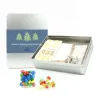 Kit Casita de Jengibre Hazlo Tú Mismo en Caja Metálica Personalizada para Detalle de Navidad frontal