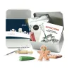 Kit Galletas Hazlo Tú Mismo en Caja Metálica Personalizada para Detalle de Navidad frontal