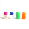 24 Mini Burbujeros en Botecito Personalizado para Detalles de Boda colores