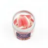 Chuches Gominolas Corazones Haribo® en Bote Personalizado para el Día de la Mujer 8M plano picado bote abierto
