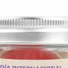 Chuches Gominolas Corazones Haribo® en Bote Personalizado para el Día de la Mujer 8M detalle